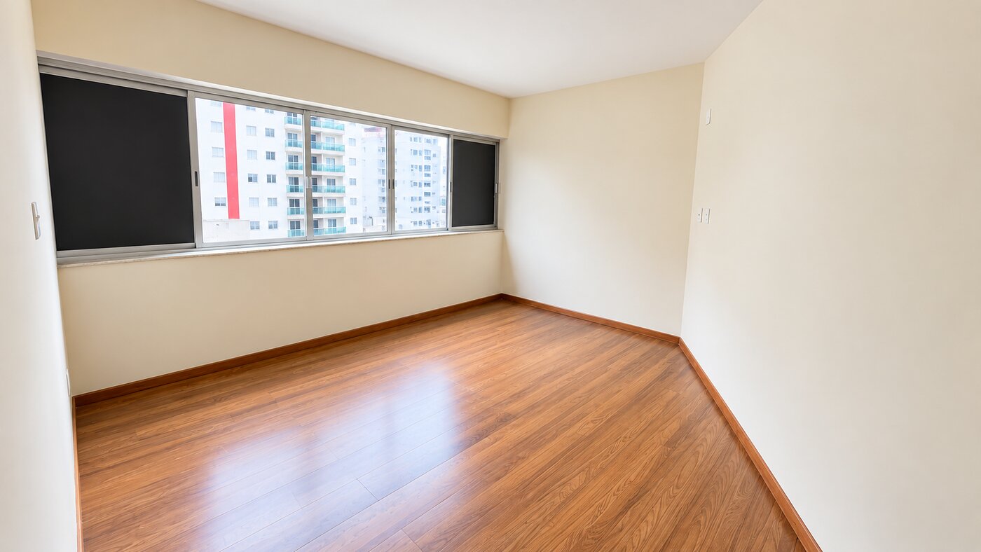 Quarto com vista para a cidade