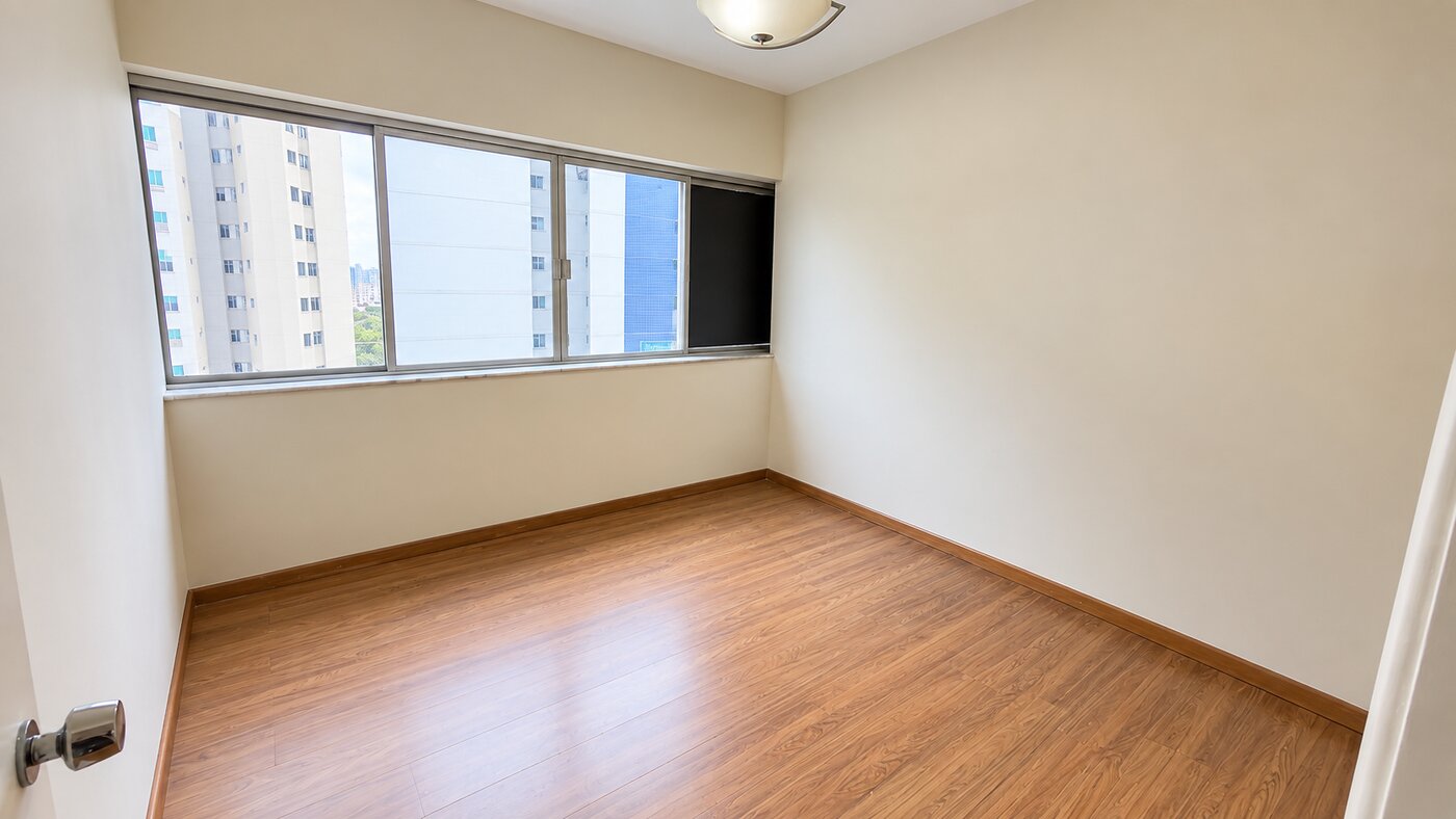 Quarto com vista para a cidade